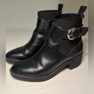 Zara PU Ankle Boots